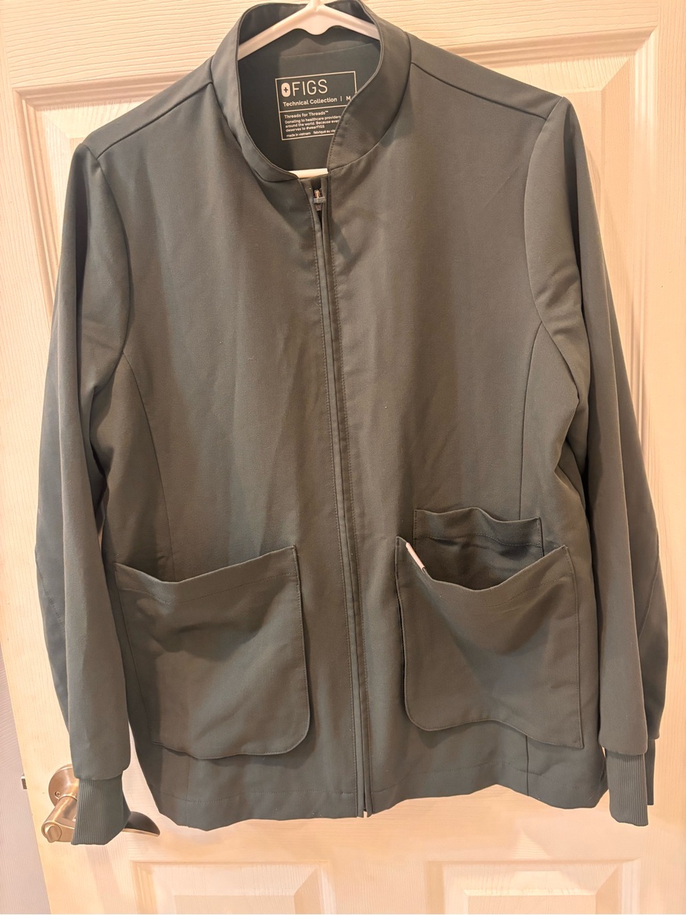 FIGS Technical Olive Jacket